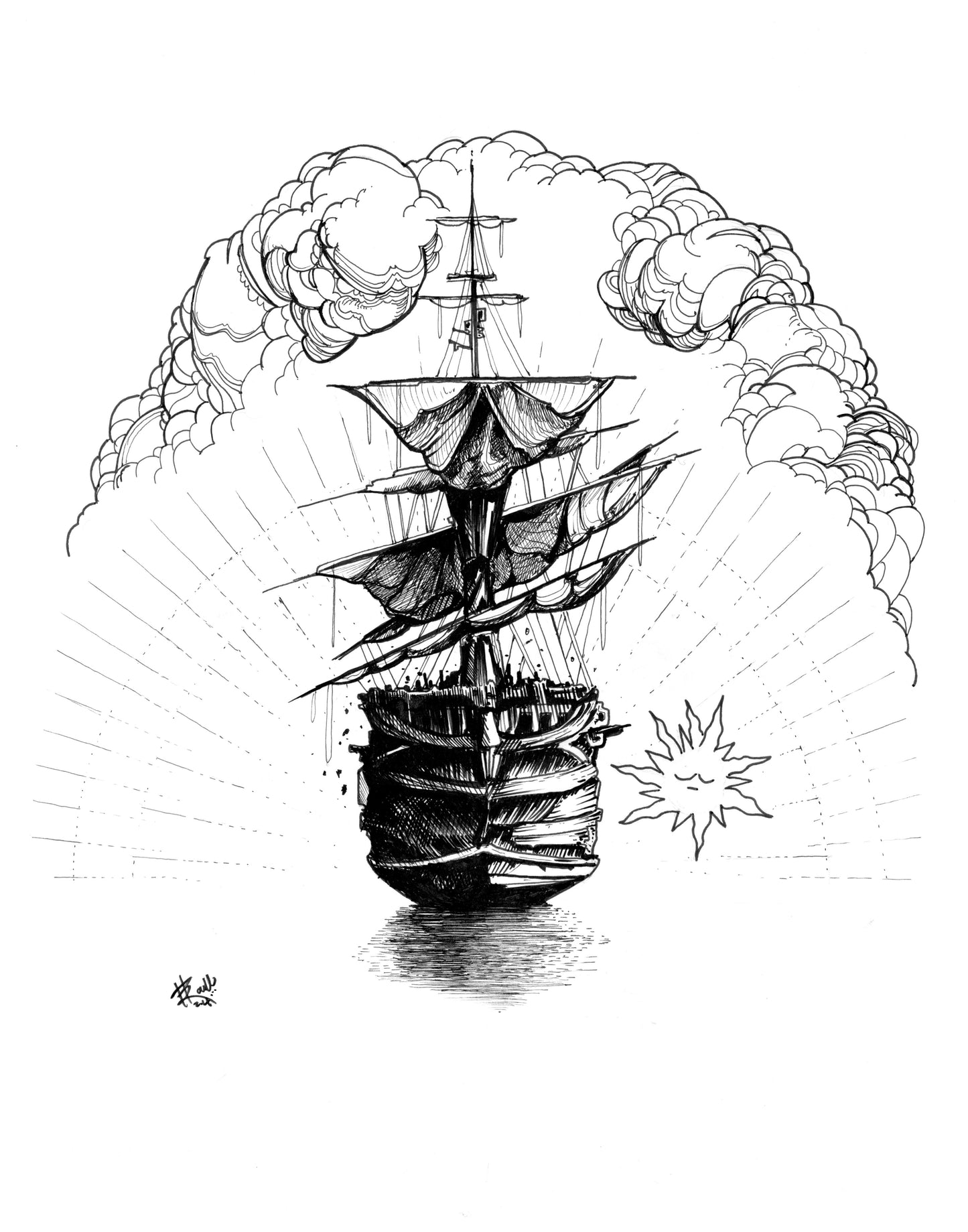 Equal to a Solomun - Print